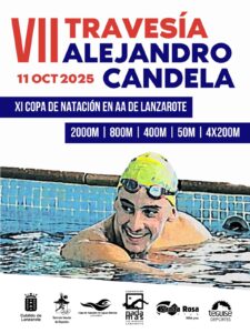 Cartel. VII Travesía a Nado Alejandro Candela