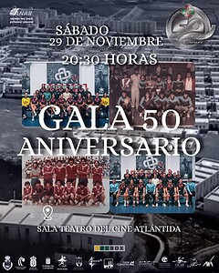 Cartel. Gala 50 Aniversario CB San José Obrero (1)