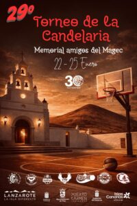 Cartel. Torneo La Candelaria - Memorial Amigos del Magec
