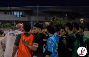 Celebración del CD Yaizur tras conquistar su primera liga juvenil en una jornada final de máxima tensión
