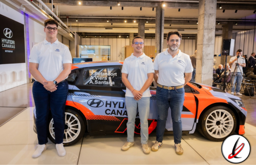 Yoday Betancort en el Hyundai i20 N Rally2 en los rallyes de asfalto de Las Palmas, Hyundai Canarias