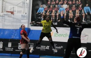Imagen de Beatriz Masseu en un partido