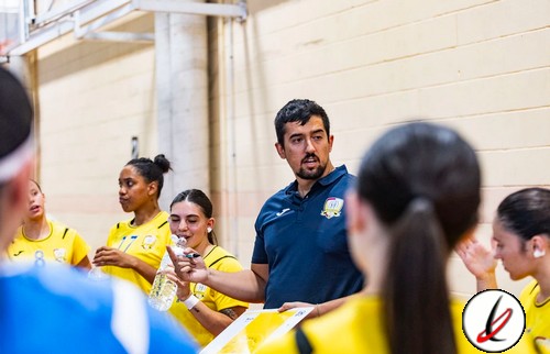 Sergio Hernández, próximo entrenador del Zonzamas Plus Car Lanzarote, posa en la foto de Zonzamas.