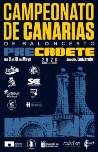Cartel. Campeonato de Canarias Precadete Masculino