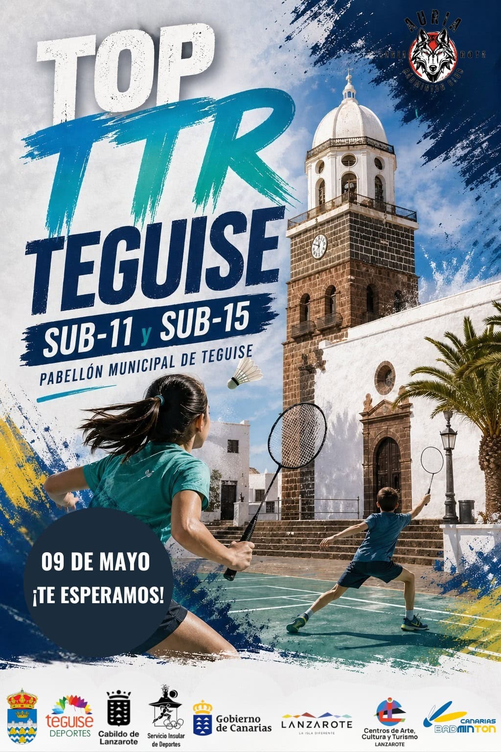Cartel. TOP TTR Teguise