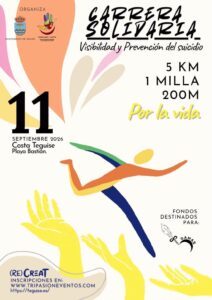 Cartel Carrera Solidaria Teguise