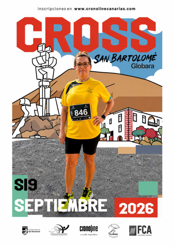 Cartel. Cross San Bartolomé Globara