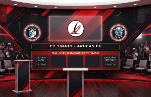 Sala de prensa CD Tinajo vs Arucas