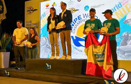 Alfredo González y Cristian Sánchez logran el bronce en el Campeonato del Mundo de Snipe