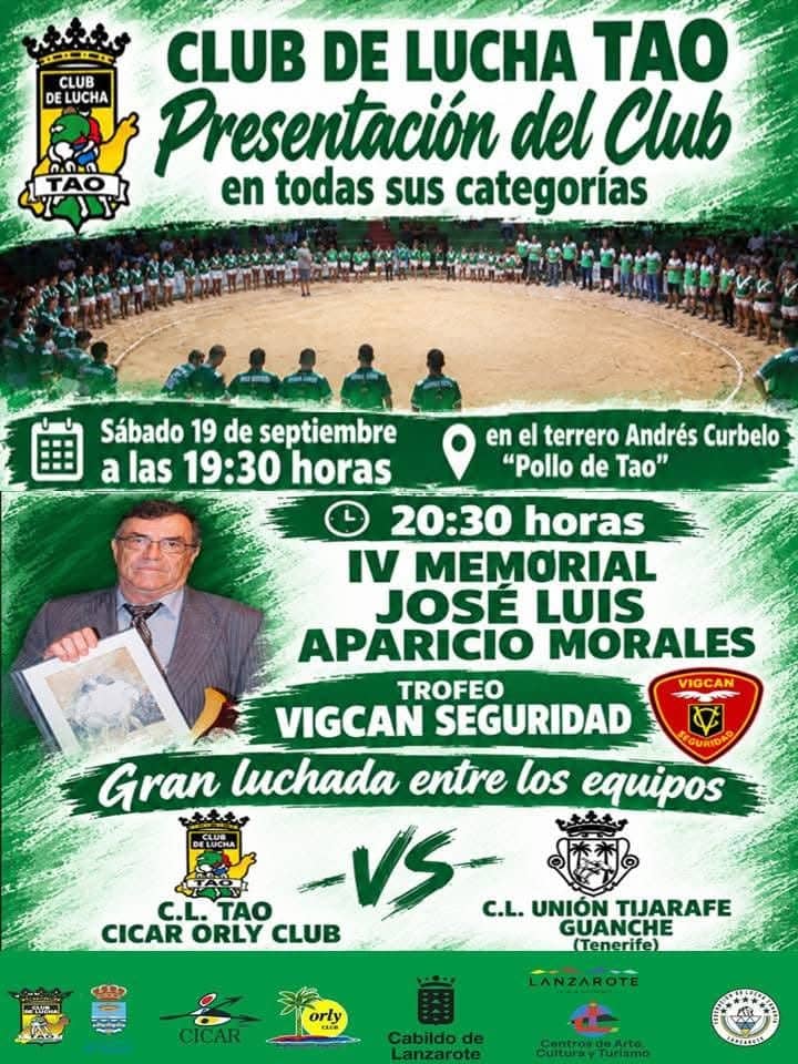 Cartel. Presentacion CL Tao