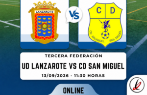 Online UD Lanzarote vs CD San Miguel