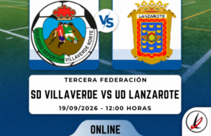 Online. Villaverde vs Lanzarote