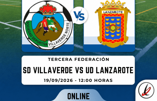 Online. Villaverde vs Lanzarote
