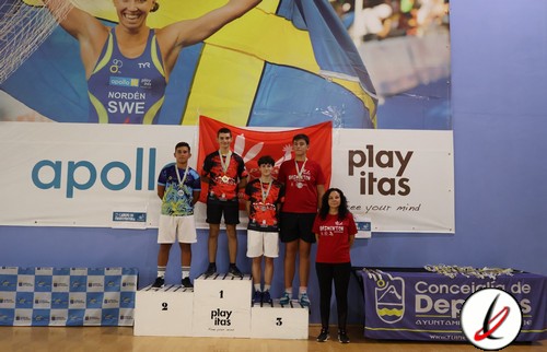 El Auria Bádminton Club conquista seis medallas en el TOP TTR Las Playitas