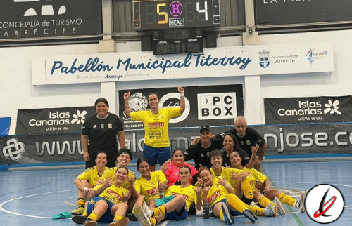 El CD Lomo Femenino de fútbol sala desafía todas las dificultades y sorprende a Canarias
