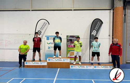 Tres medallas de bronce para el Auria Bádminton Club en el Galicia Máster Territorial N6