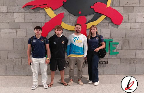 Cuatro regatistas del Real Club Náutico de Arrecife participan en la Copa de España de ILCA 4